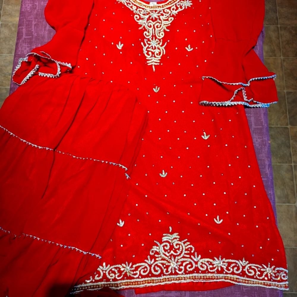 Ladies sharara suit